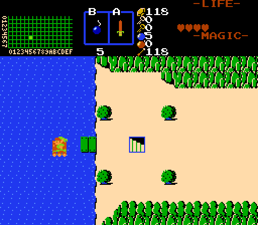 Raft in Zelda Classic
